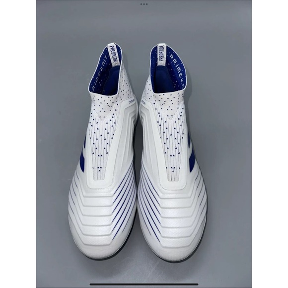 ADIDAS CLEATS PREDATOR 19+ FG/AG BOOST VIRTUSO - FOOTWEAR WHITE/BOLD BLUE 7.5 main image 7